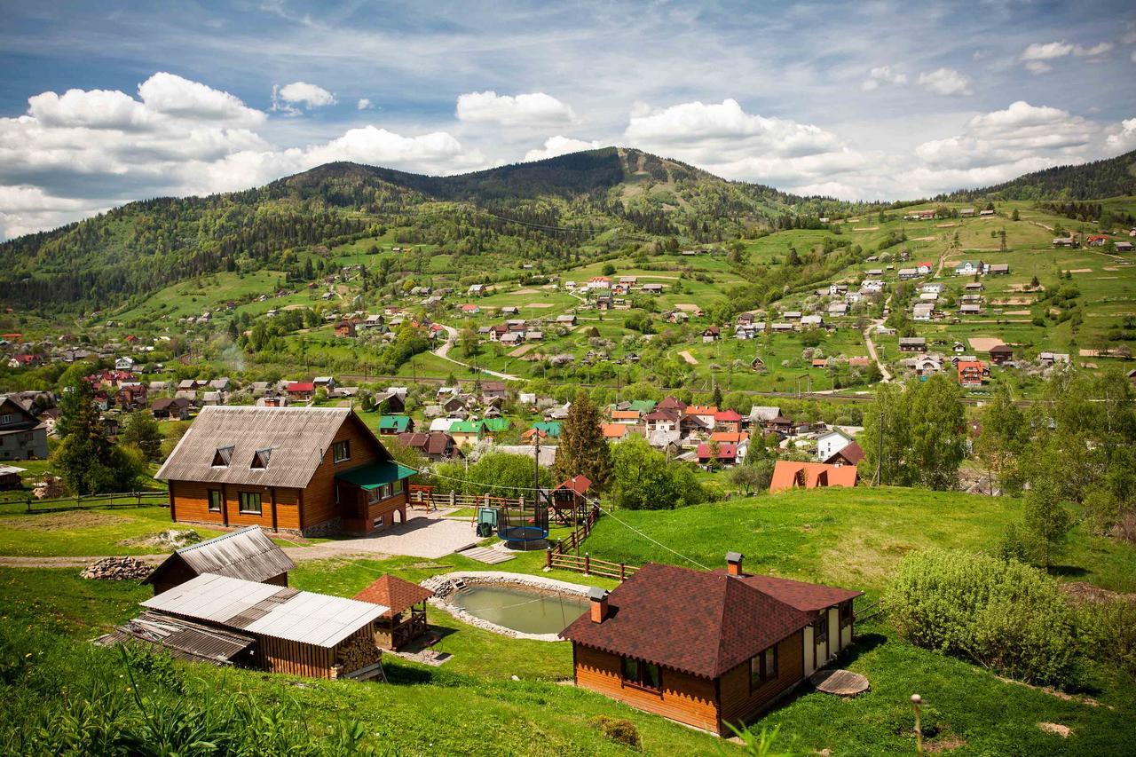 Hotel Lisoviy Zatyshok Slavske Exteriér fotografie
